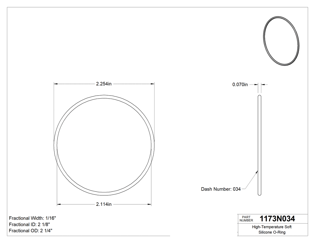 Technical drawing - 1173N034